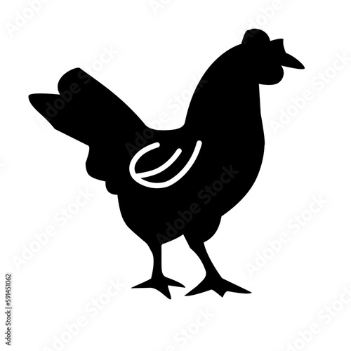 chicken silhouette