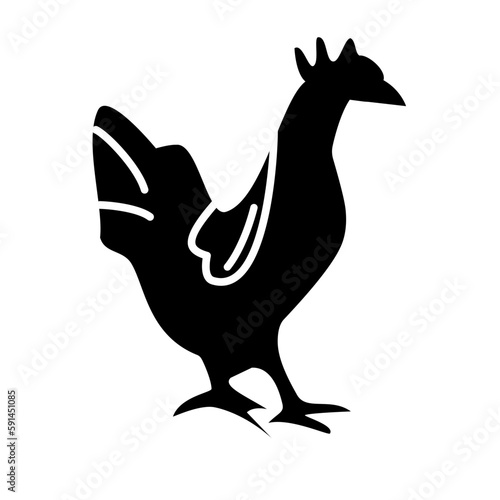 chicken silhouette