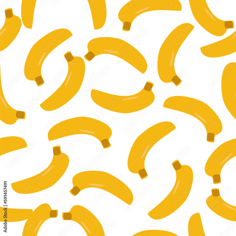 seamless background with yellow banana fruit repeat pattern, replete image design for fabric printing or food wall paper or kids background seamless background with yellow banana fruit repeat pattern, replete image design for fabric printing or food wall paper or kids background