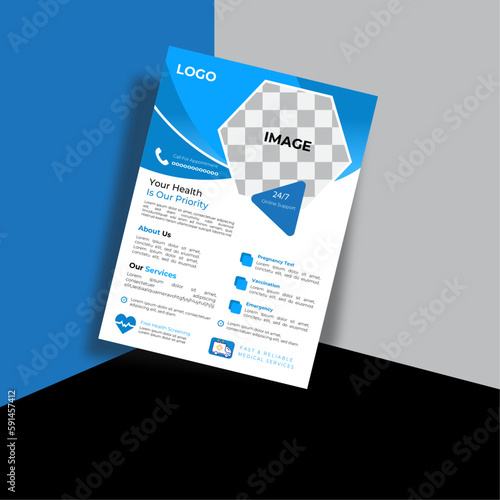 medical flayer design