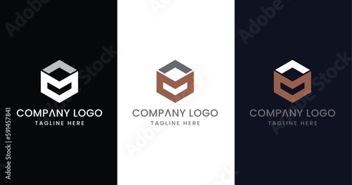 abstract art Logo Design Outstanding Creative Modern Symbol Sign