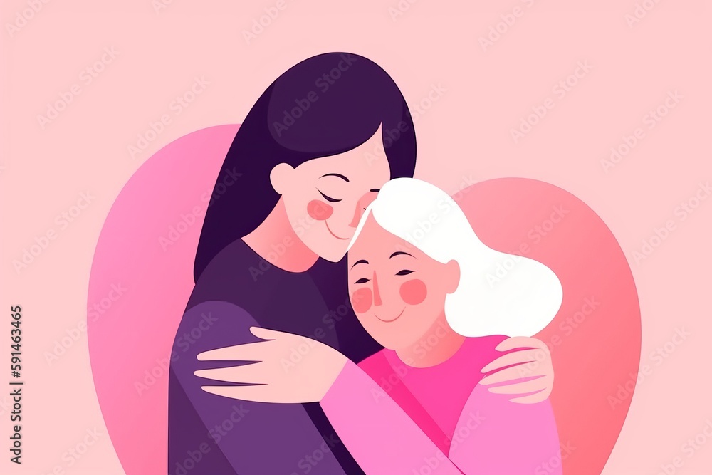 Mothers Days Celebration. Generative AI Mothers Days Celebration. Generative AI