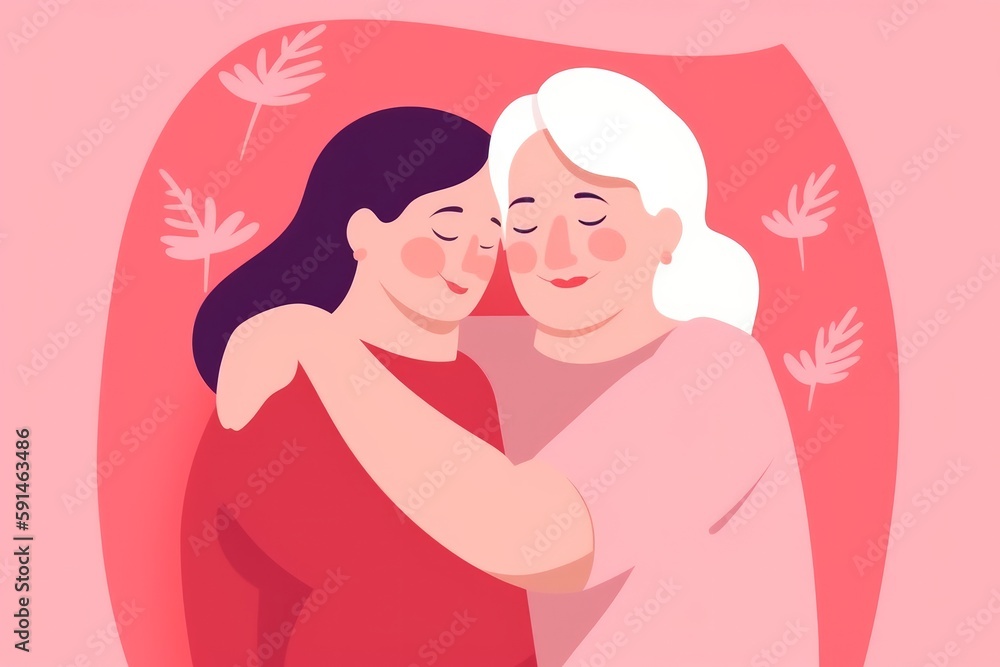 Mothers Days Celebration. Generative AI Mothers Days Celebration. Generative AI