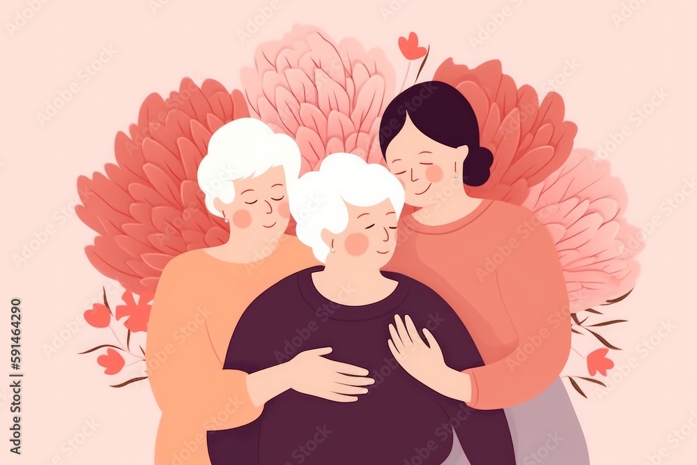 Mothers Days Celebration. Generative AI Mothers Days Celebration. Generative AI