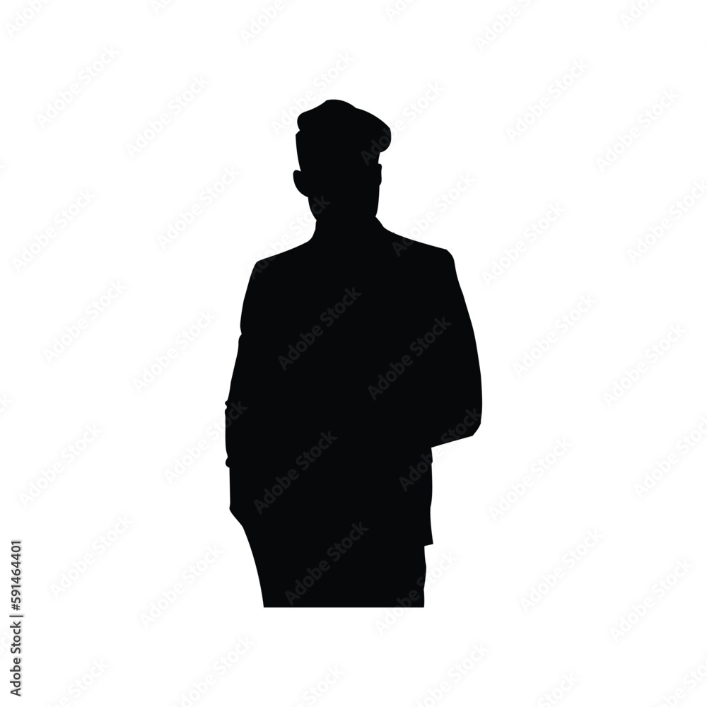 nice a man of smart-boy vector silhouette,pj nice a man of smart-boy vector silhouette,pj