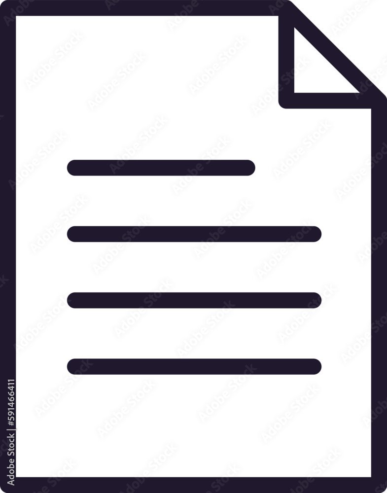 Single line icon of file on isolated white background. High quality editable stroke for mobile apps, web design, websites, online shops etc. Single line icon of file on isolated white background. High quality editable stroke for mobile apps, web design, websites, online shops etc.