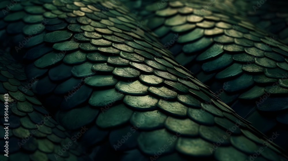 Fototapeta premium Snake skin scales background texture, design