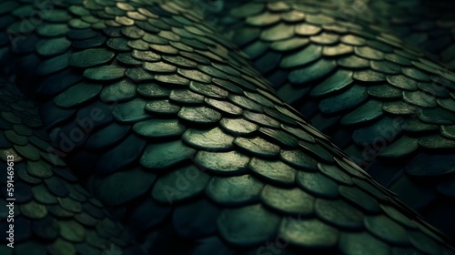 Snake skin scales background texture, design