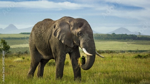 Elephant in Green Land