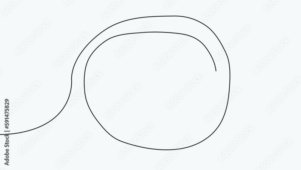 Animation of continuous drawing of one line of a round spiral, a dream catcher web. Focus concentration exercise sport. Business goal metaphor concept Animation of continuous drawing of one line of a round spiral, a dream catcher web. Focus concentration exercise sport. Business goal metaphor concept