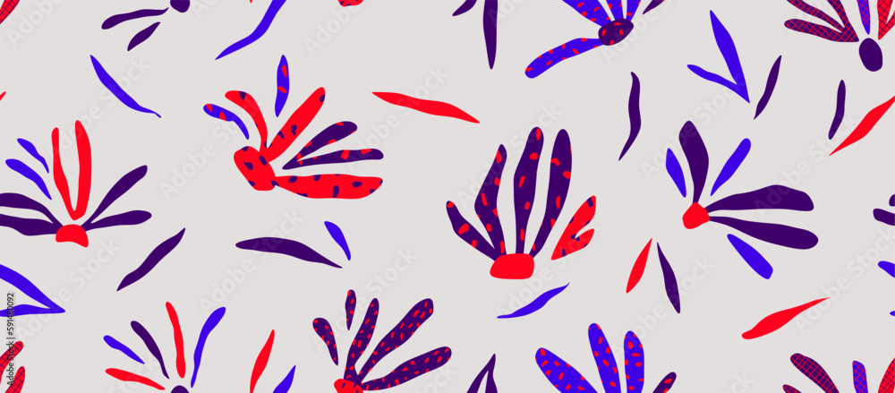 seamless pattern with abstract leaves.
seamless pattern with abstract leaves.