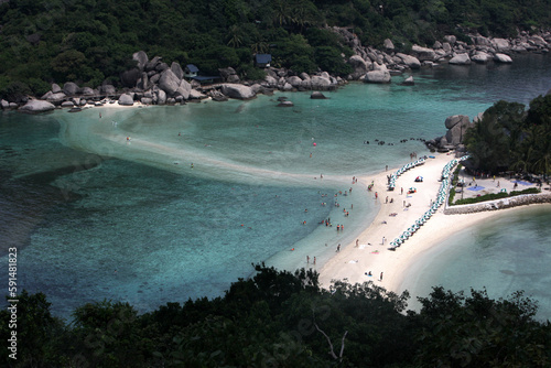 THAILAND SURAT THANI KO TAO ISLAND KO NANG YUAN photo