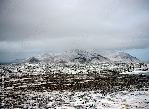 The Highlands of Iceland in Winter