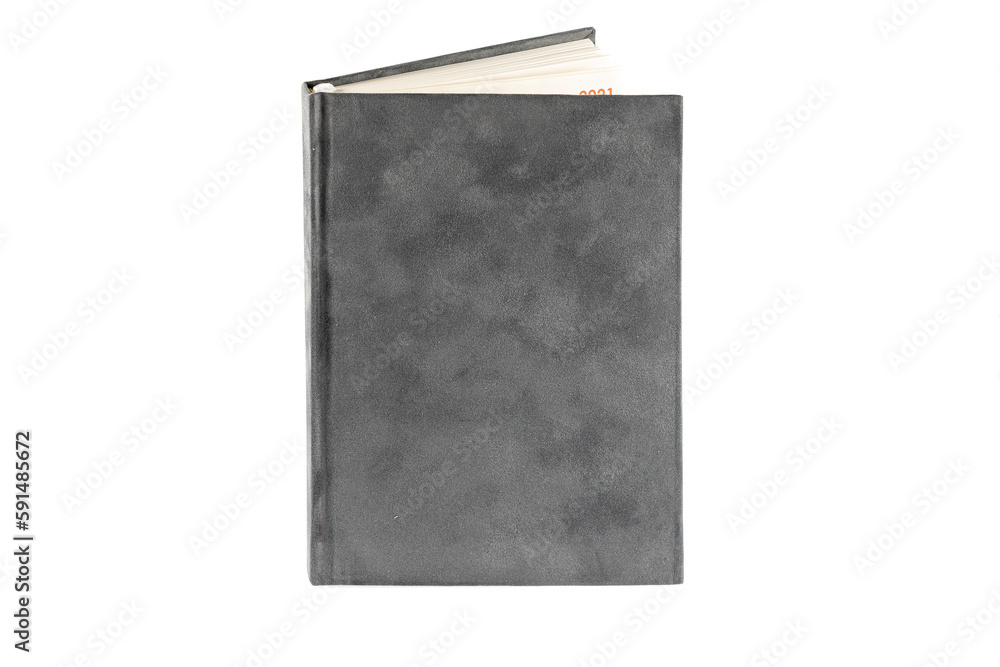 custom made wallpaper toronto digitalclose up of a blank velour fluffy notebook on white background with clipping path