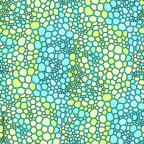 Seamless pattern Reptile scales endless skin. Vector background chameleon skin