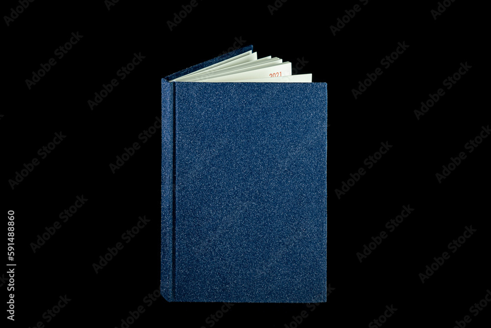 close up of a blank velour fluffy notebook on black background with clipping path close up of a blank velour fluffy notebook on black background with clipping path