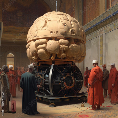 the brain maching in 1800s 