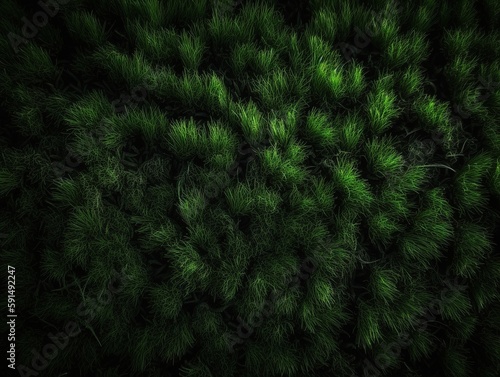 Grüne Textur-Faszination: Realistisches Gras-Rendering, lebendige grüne Hintergrundtextur, Naturinspiration, Frühlings- & Sommer-Design 15