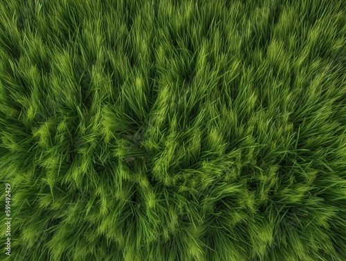 Grüne Textur-Faszination: Realistisches Gras-Rendering, lebendige grüne Hintergrundtextur, Naturinspiration, Frühlings- & Sommer-Design 6