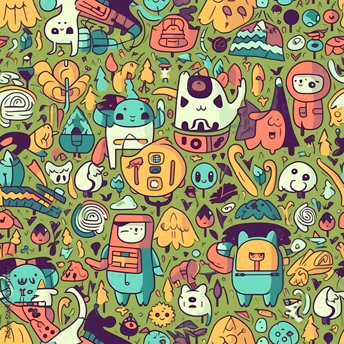 adventure time pattern