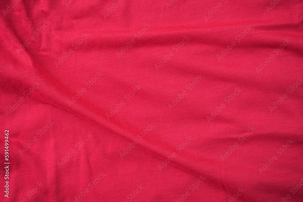 red silk fabric cloth background, pink cotton texture red silk fabric cloth background, pink cotton texture