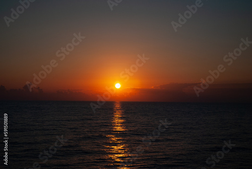 Beautiful nature of Greece. Sea and mountains. © vladorlov