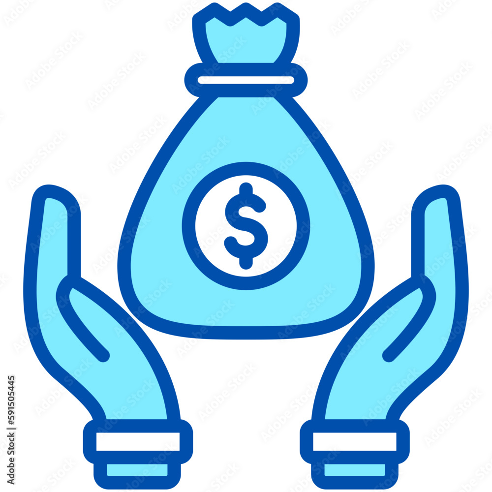 money bag, business and finance icon. money bag, business and finance icon.