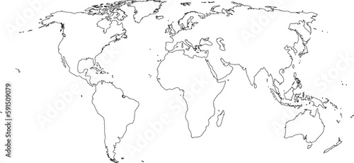 world map photo