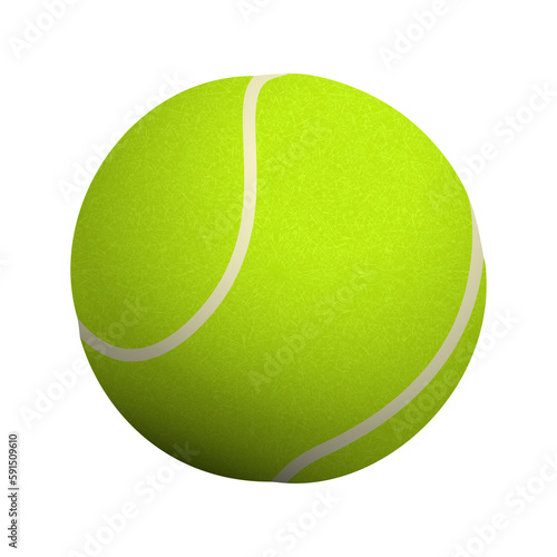 Tennis ball illustration