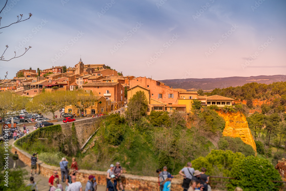 Roussillon (Vaucluse), one of the Most Beautiful Villages in France