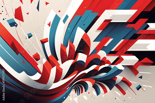 4th July - United States Independence celebration - AI Technology