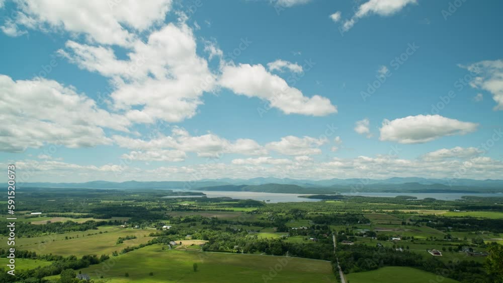 Scenic Landscape Timelapse with sky and clouds Scenic Landscape Timelapse with sky and clouds