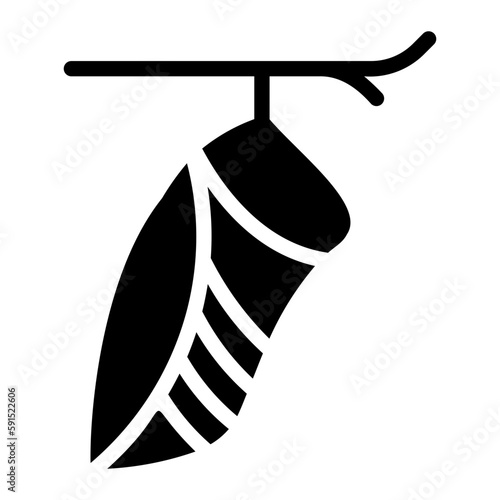 chrysalid glyph icon