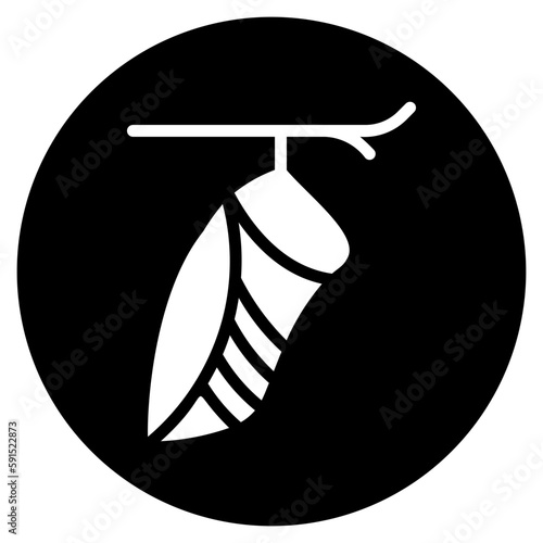 chrysalid glyph icon