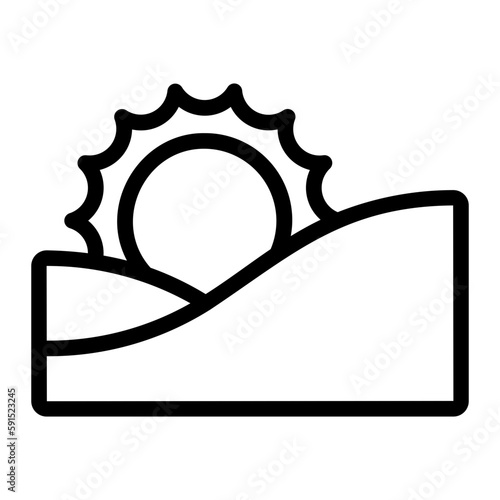 sunrise icon