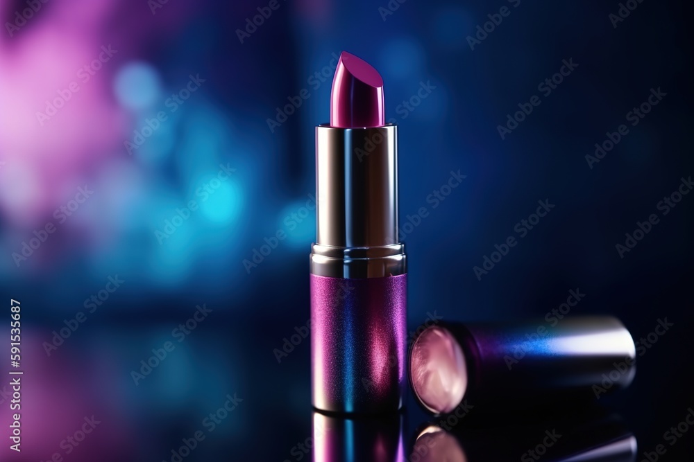 Luxury woman lipstick makeup, generative ai Luxury woman lipstick makeup, generative ai