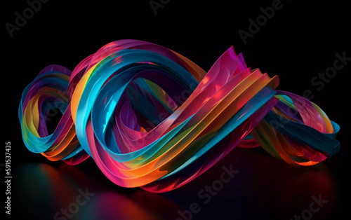 abstract colorful background © Milan