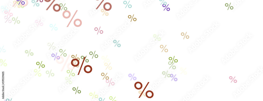 percent shopping digital in 3d. background percent shopping digital in 3d. background