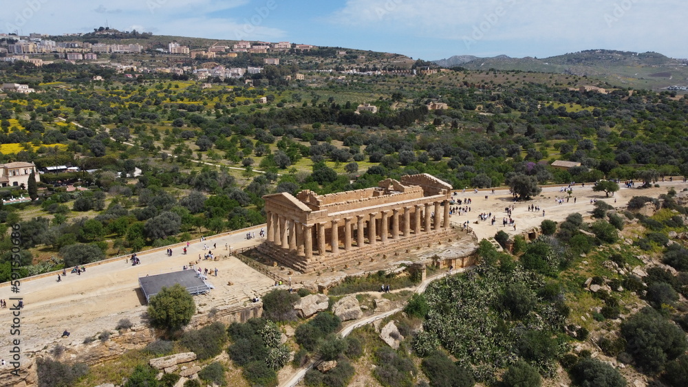 Valley of the temples, Agrigento, Sicily, Italy