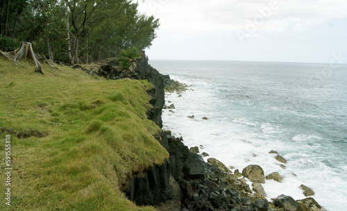West Coast Landscape, Reunion Island, France