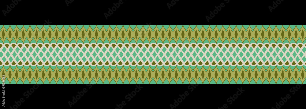 Ikat floral paisley embroidery on blue background.geometric ethnic oriental pattern traditional.Aztec style abstract vector illustration.design for texture,fabric,clothing,wrapping,decoration,sarong.