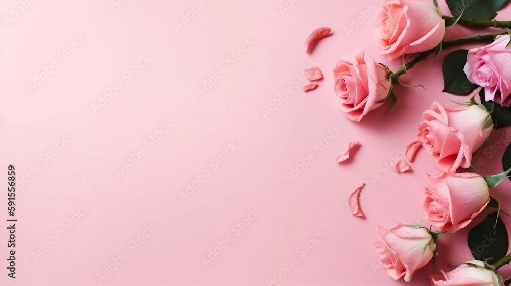 Motherday Background with roses rose 