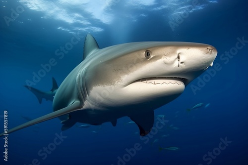 shark in the sea © Chandler