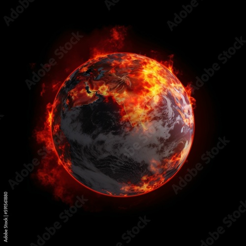 Brennt die Erde bald ab und wird zu einer Sonne   