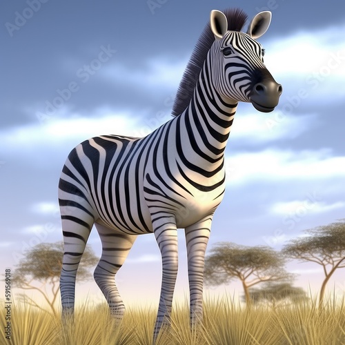 zebras in continent