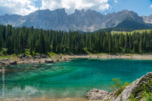 Karersee (Lago di Carezza) Italy © horizonstar