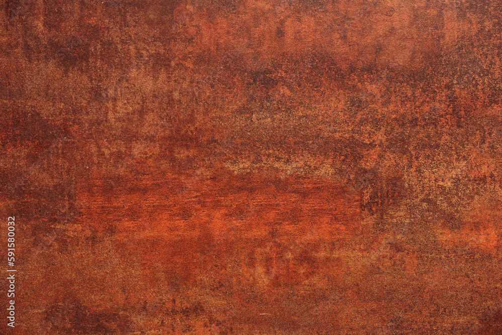 Red rusty wall grunge background
