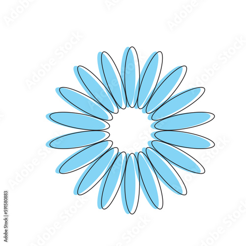 Sun Star Ice Geometric