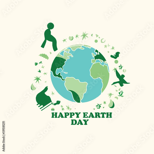 Amazing and classical image for Earth day