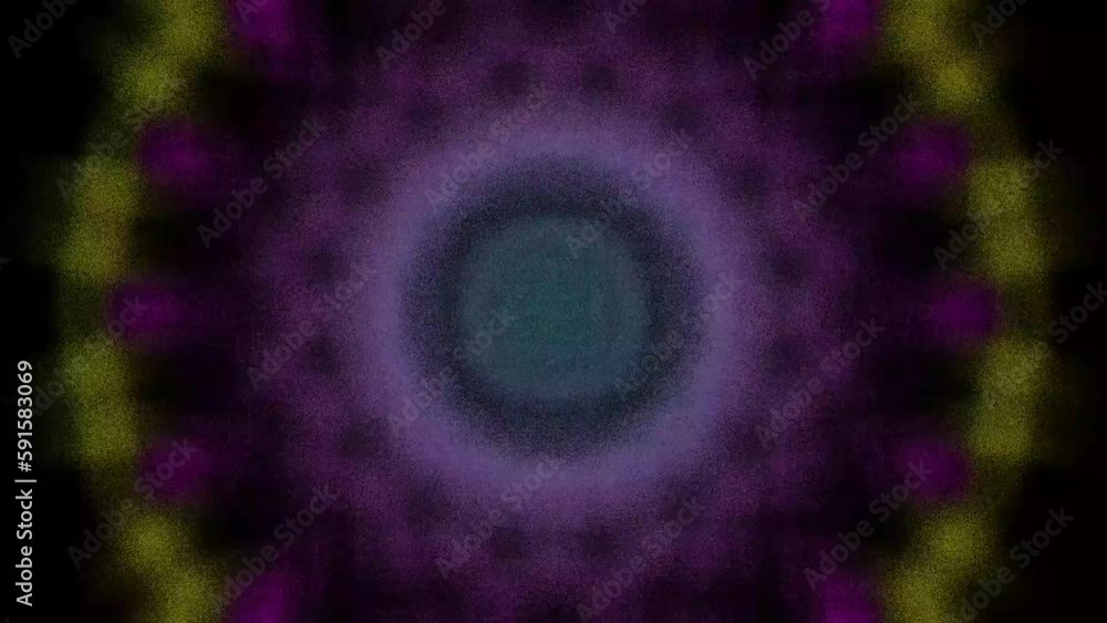 Soft blur dissolve kaleidoscope animation. 2D digital effect pattern Soft blur dissolve kaleidoscope animation. 2D digital effect pattern